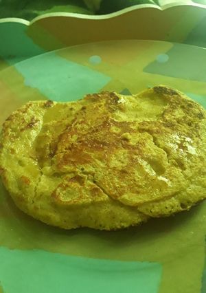 Una foto de Hotcake de banana y avena