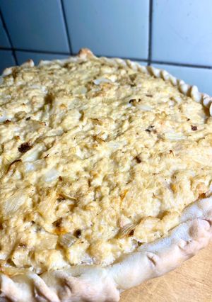 Una foto de Tarta de coliflor