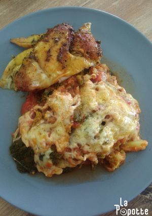 Une photo de Gratin de chou à l'italienne