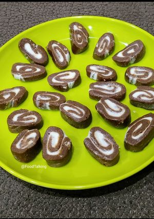 A picture of Chocolate Fudge Delight/no sugar/no butter/no baking.
