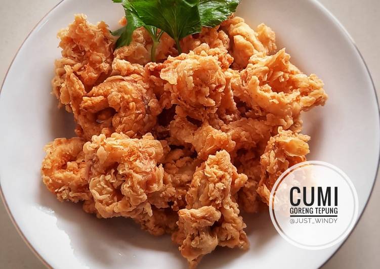Cumi Goreng Tepung Kriuuukk