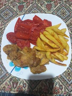 عکسی از دستور خوراک بوقلمون