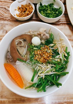 Hình của món Hủ tiếu nam vang nhà làm.