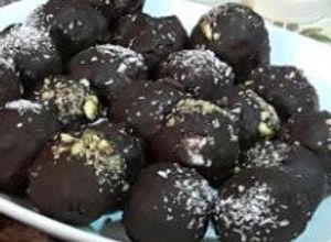 صورة لوصفة كرات الباونتي