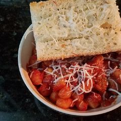 Italian Sausage & Gnocchi Spaghetti A picture of Italian Sausage & Gnocchi Spaghetti.