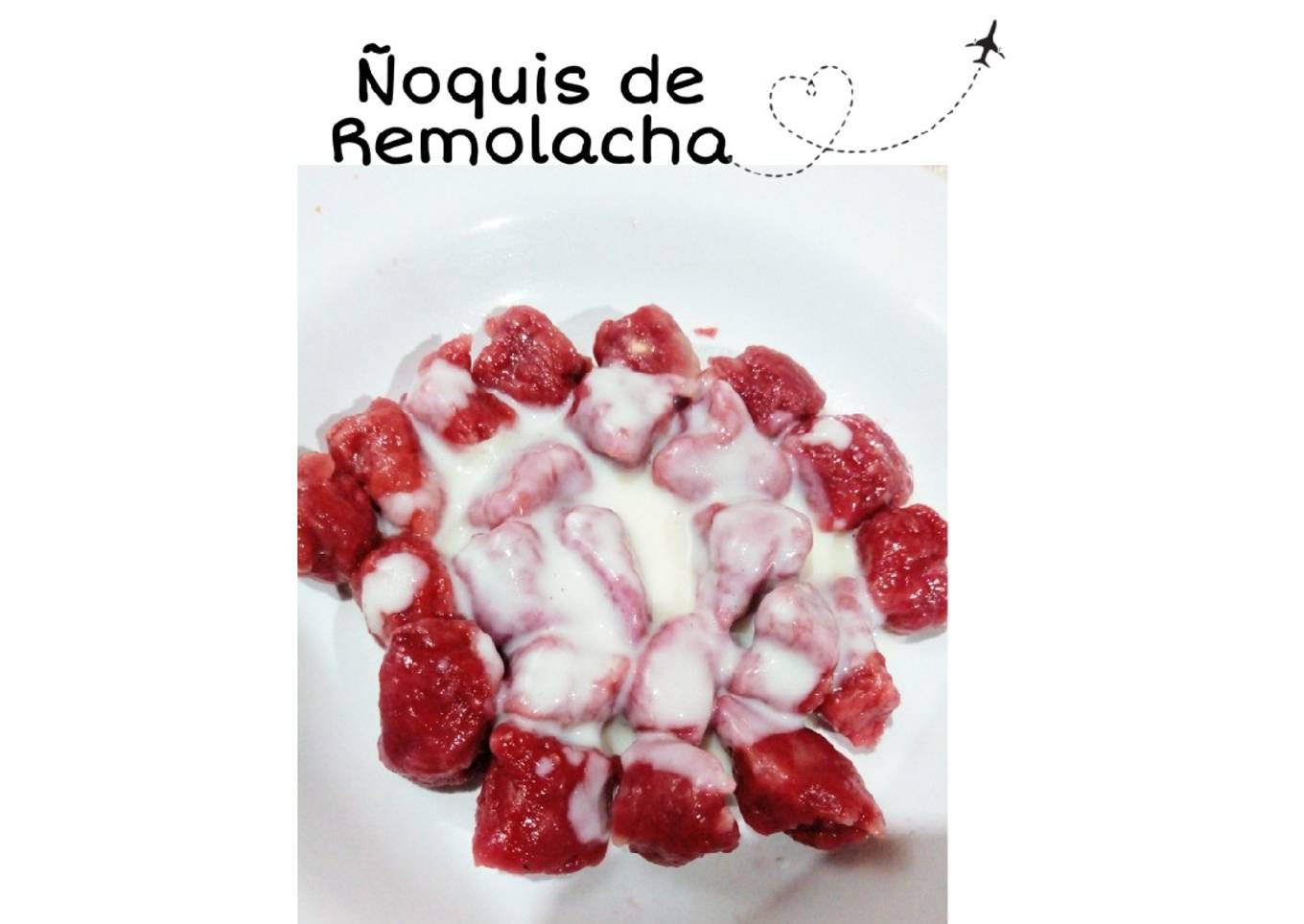 Ñoquis de Remolacha