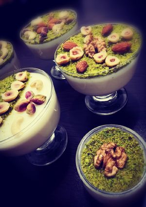 صورة لوصفة عصيدة البوفريوة (بندق منزوعة القشرة)