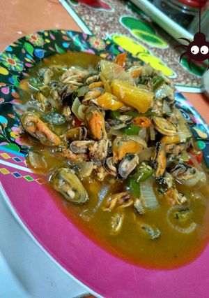 Foto resep Kerang Hijau Asam Manis