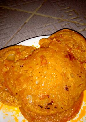 A picture of Flour Omelette(wainar fulawa).