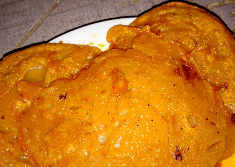 Easiest Way to Prepare Super Quick Homemade Flour Omelette(wainar fulawa) Cooking Basics for Beginners