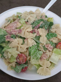A picture of BLT Pasta Salad.