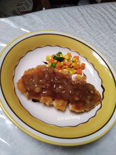 Foto resep Chicken Katsu Saos Teriyaki