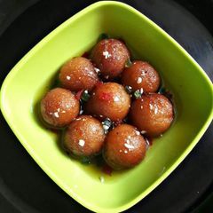 A picture of Corn Maida Jamuns.