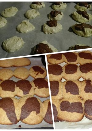 Una foto de Galletas con almedras molidas y miel, marmoladas o no