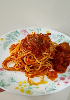 รูปของ Spaghetti meat balls