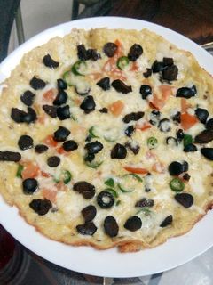 صورة لوصفة بيض قمر للفطار او العشا 😋😋