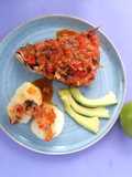 Pargo rojo, frito sudado
