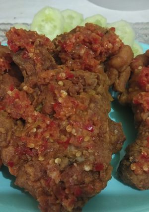 Foto resep Ayam geprek ala bensu