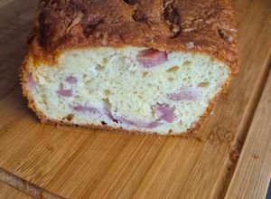 Une photo de Cake aux lardons fumés et emmental