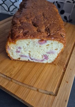 Une photo de Cake aux lardons fumés et emmental