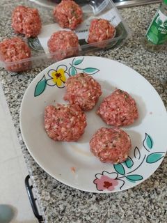 Una foto de Pelotas para caldo