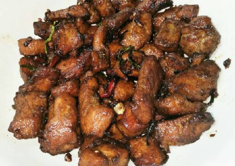 Resep Babi Crispy Kecap yang Enak Banget