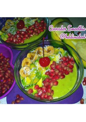 Foto resep Avocado Smoothies