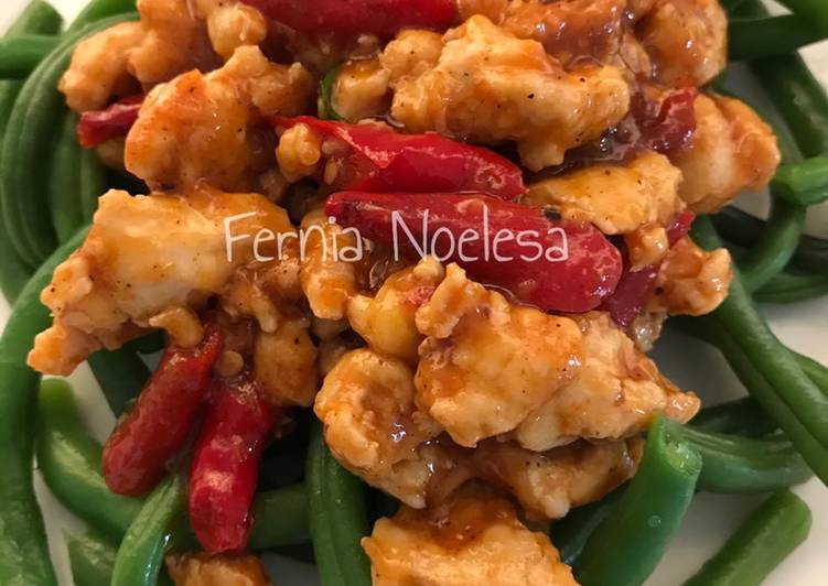 Resep “Mie” Buncis Ayam Lezat