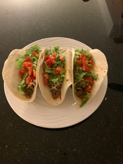 A picture of Ground Beef Tacos.