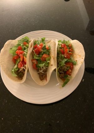 A picture of Ground Beef Tacos.