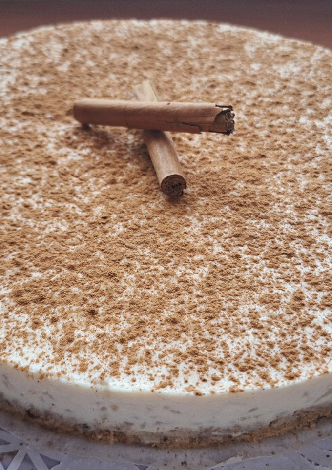 Una foto de Tarta de arroz con leche