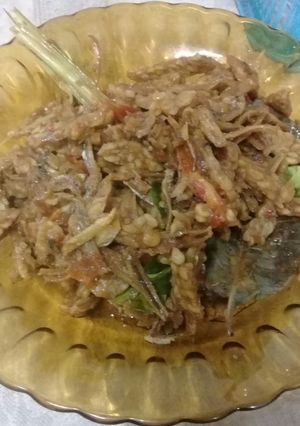 Foto resep Tempe + ikan teri