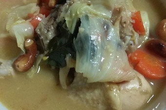 Resep Kari Ayam asam dengan kacang mede Enak Terbaru