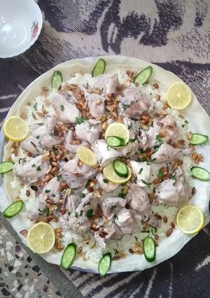 صورة لوصفة منسف 🍗 دجاج