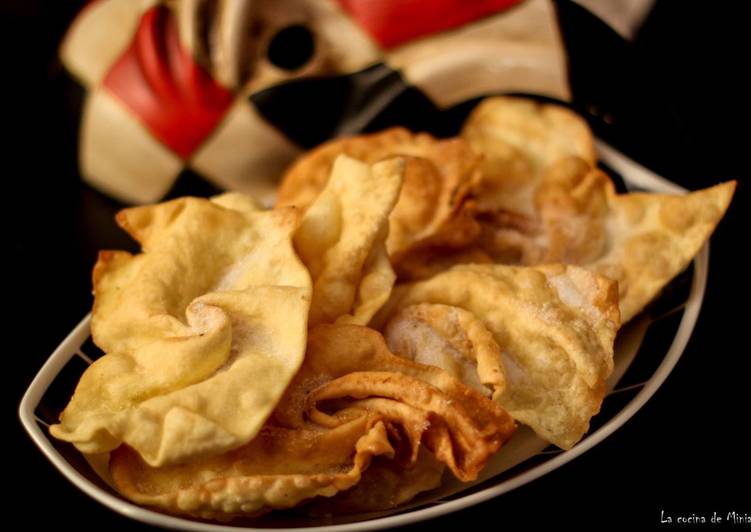 Orejas de Carnaval
con Thermomix