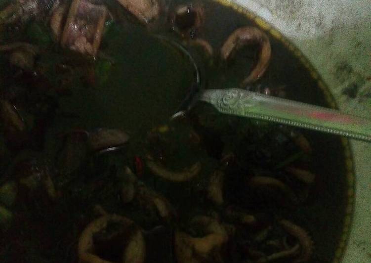 Cara mengolah Cumi hitam pedas mudah 🌸👌😸 Lezat