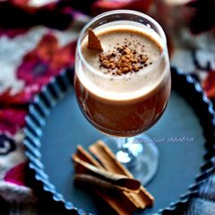 Vegan hot chocolate A picture of Vegan hot chocolate.