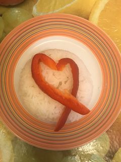 Una foto de Arroz con olla arrocera