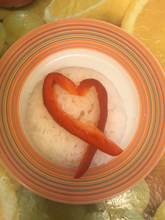 Una foto de Arroz con olla arrocera