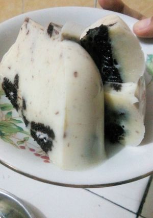 Foto resep Puding Oreo (Super Simple)