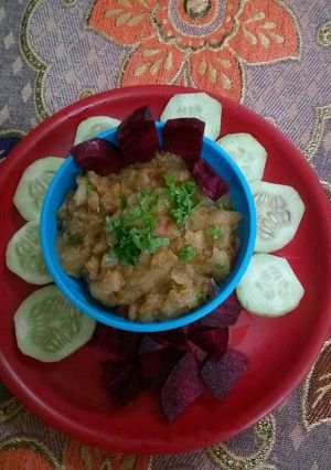 A picture of Shalgam Ka saag.