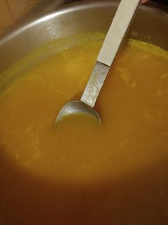 Una foto de Sopa crema de calabaza
