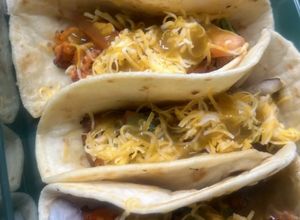 Foto de Tacos de frango com queijo