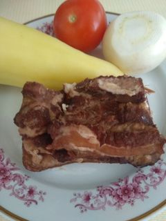 Főtt, füstölt szalonna recept fotója