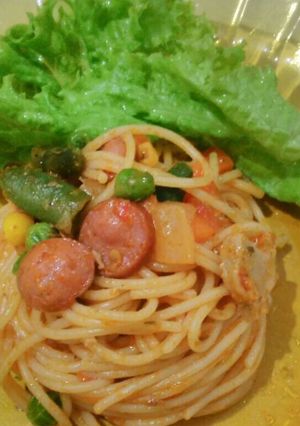 Foto resep Mix spaghetti