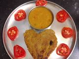 *ஹோம் மேட் சத்து மாவு புளி ரொட்டி*(satthu maavu roti recipe in tamil)