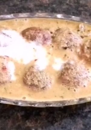 A picture of Jackfruit kofta.