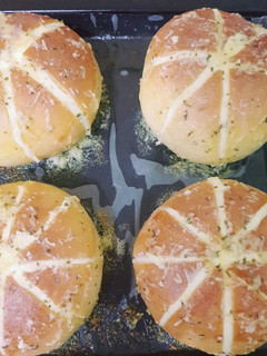 Foto resep Korean Garlic Cheese Bread