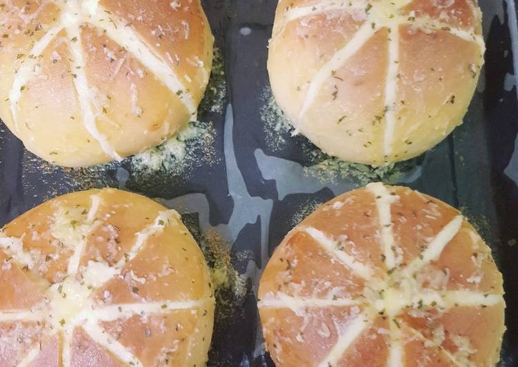 Resep Korean Garlic Cheese Bread | Bahan Membuat Korean Garlic Cheese Bread Yang Lezat Sekali