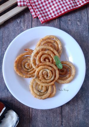 Foto resep Spiral Fries Potato (kentang spiral)